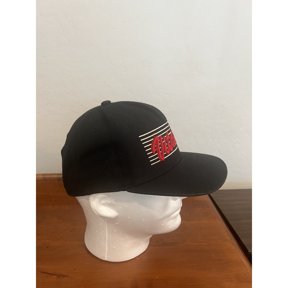 Vital 4U Energy Black Snapback Hat Structured Wool Cap Dad Hat - Picture 5 of 12